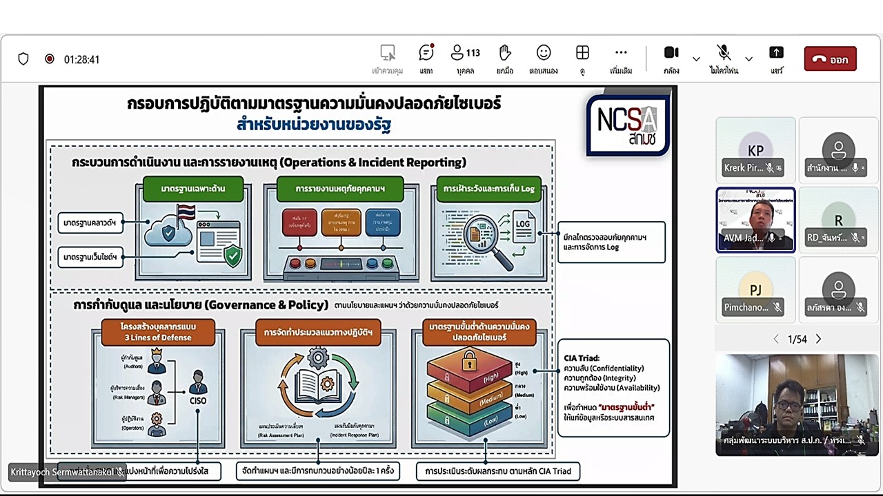 title - เข้าร่วมประชุมแสดงความคิดเห็น และรับฟังความคิดเห็นต่อ (ร่าง) มาตรฐานสำนักงานพัฒนารัฐบาลดิจิทัล (องค์การมหาชน) (มสพร.) ด้านมาตรฐานบริการดิจิทัลภาครัฐ ผ่านสื่ออิเล็กทรอนิกส์ (ประชุมผ่านระบบออนไลน์ Microsoft Teams) สำนักงานพัฒนารัฐบาลดิจิทัล (องค์การมหาชน)&nbsp;DGA
